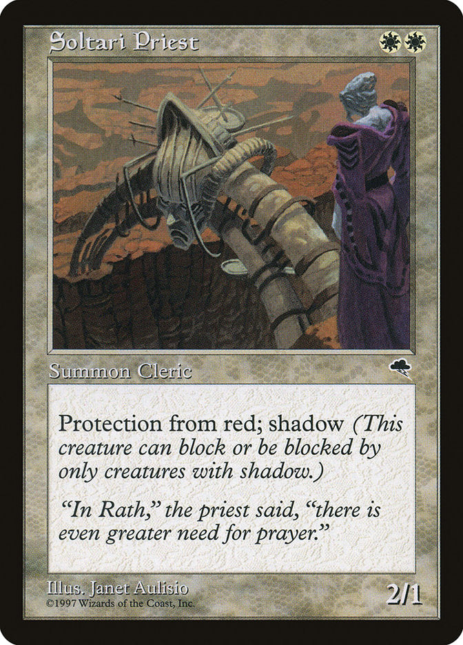 Soltari Priest [Tempest] - Magic: The Gathering - Card Brawlers | Quebec | Canada |