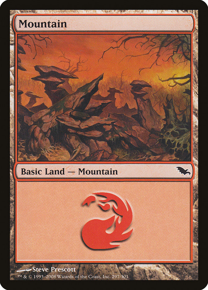 Mountain (297) [Shadowmoor] - Magic: The Gathering - Card Brawlers | Quebec | Canada |