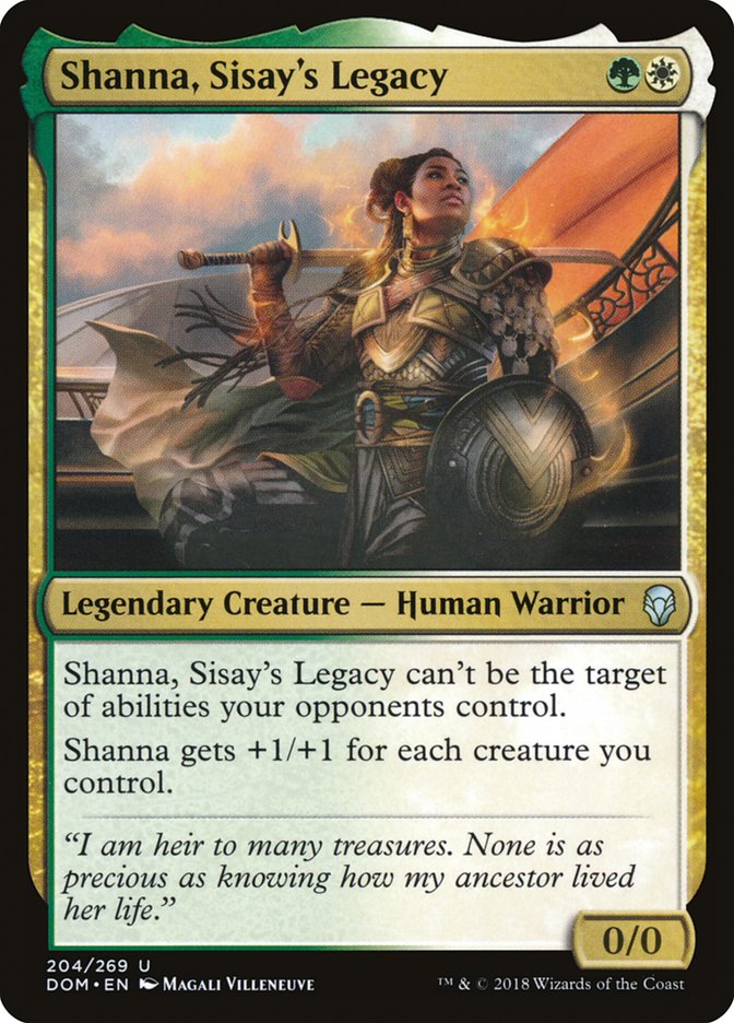 Shanna, Sisay's Legacy [Dominaria] - Magic: The Gathering - Card Brawlers | Quebec | Canada |