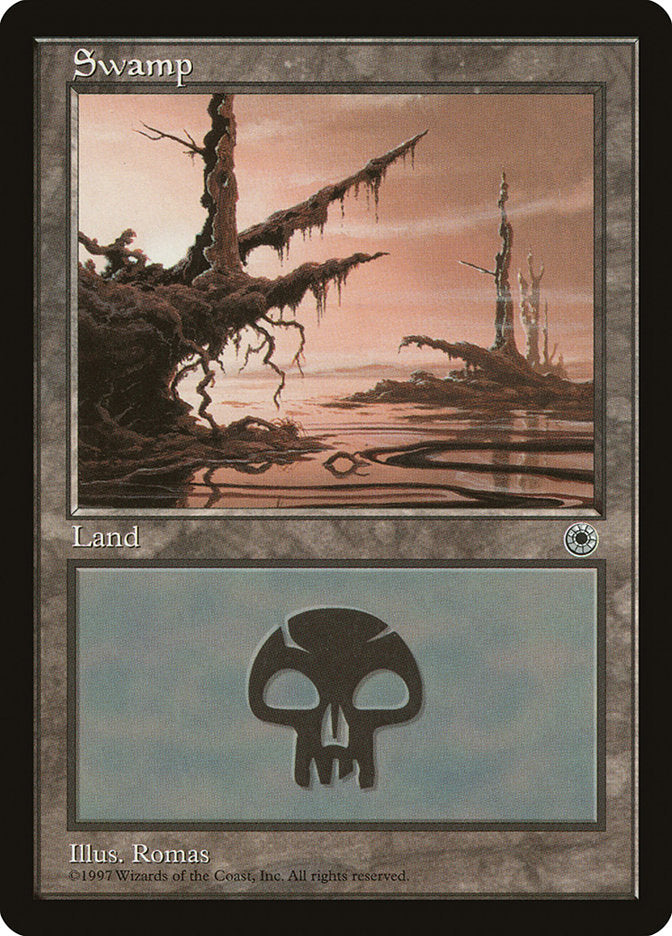 Swamp (Pink Sky) [Portal] - Magic: The Gathering - Card Brawlers | Quebec | Canada |