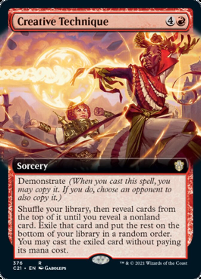Creative Technique (Extended Art) [Commander 2021] - Magic: The Gathering - Card Brawlers | Quebec | Canada |