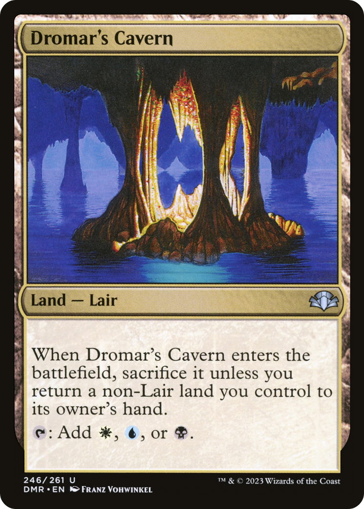 Dromar's Cavern [Dominaria Remastered] - Magic: The Gathering - Card Brawlers | Quebec | Canada |