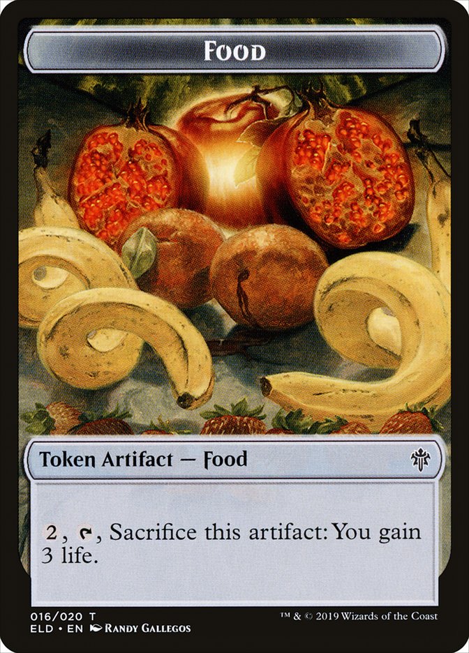 Bear // Food (16) Double-Sided Token [Throne of Eldraine Tokens] - Magic: The Gathering - Card Brawlers | Quebec | Canada |