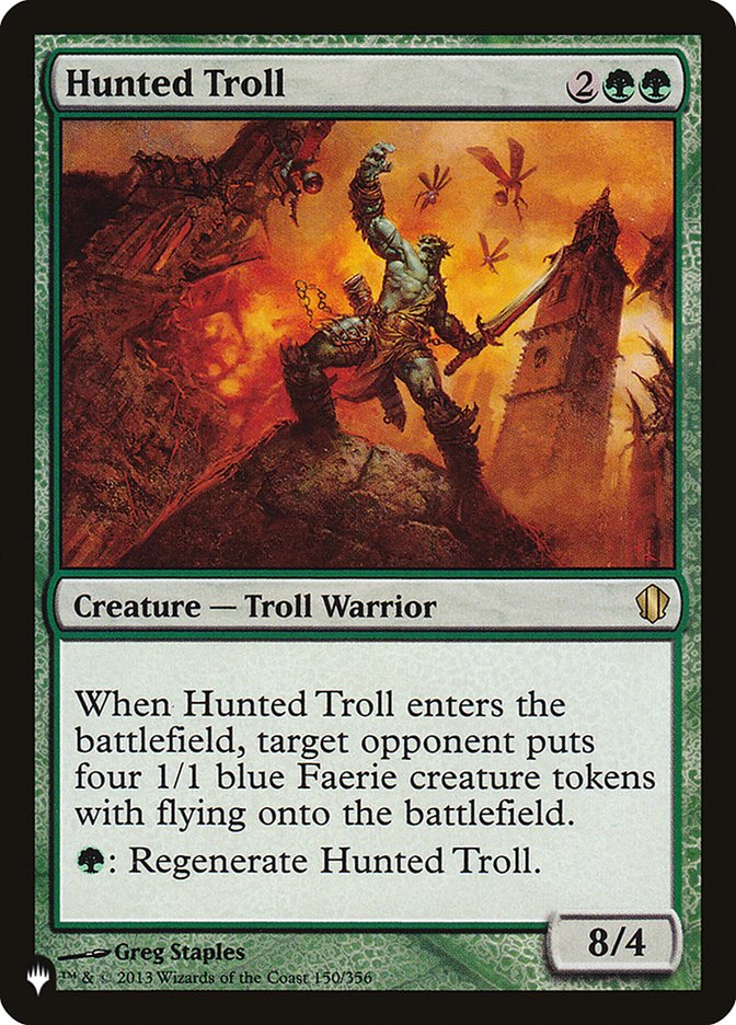 Hunted Troll [The List] - Magic: The Gathering - Card Brawlers | Quebec | Canada |