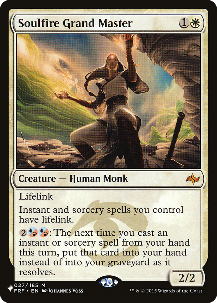 Soulfire Grand Master [The List] - Magic: The Gathering - Card Brawlers | Quebec | Canada |
