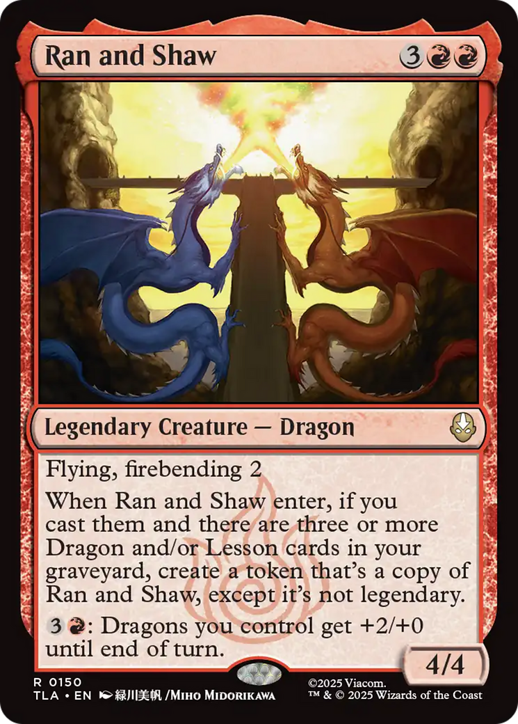 Ran and Shaw [Avatar: The Last Airbender] - Magic: The Gathering - Card Brawlers | Quebec | Canada |