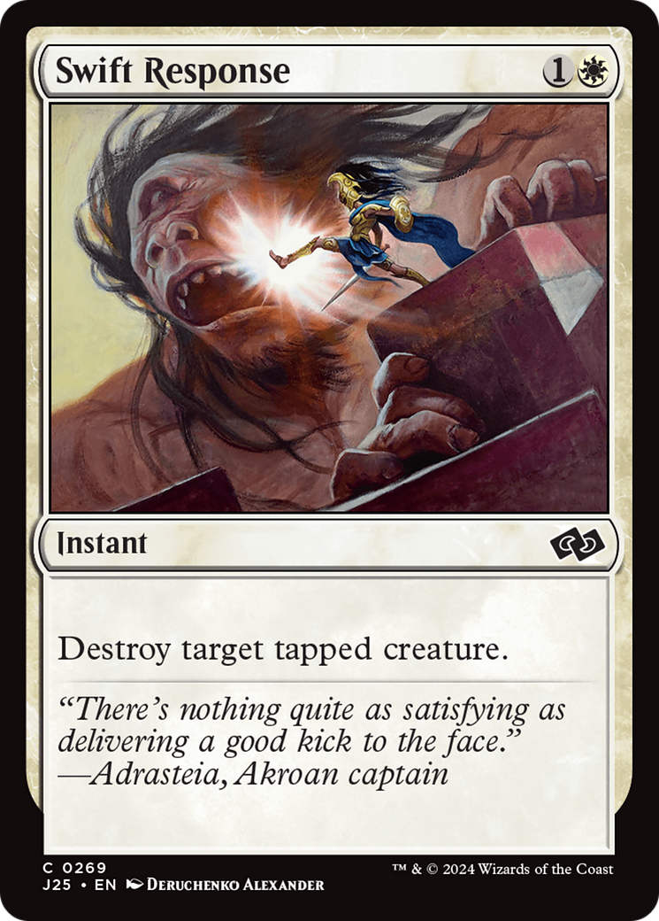 Swift Response [Foundations Jumpstart] - Magic: The Gathering - Card Brawlers | Quebec | Canada |