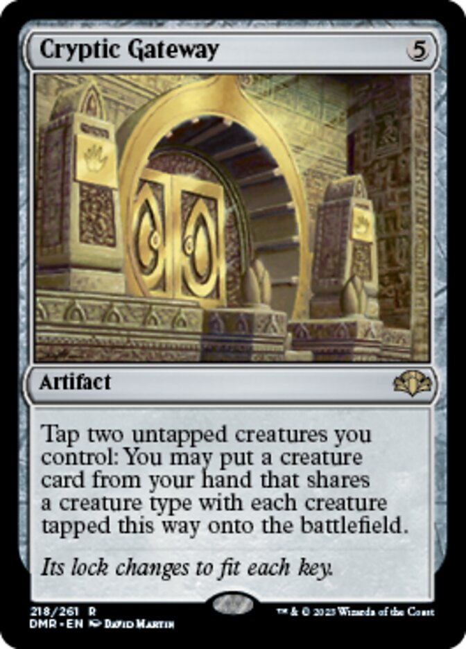 Cryptic Gateway [Dominaria Remastered] - Magic: The Gathering - Card Brawlers | Quebec | Canada |