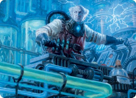 Ludevic, Necrogenius Art Card [Innistrad: Midnight Hunt Art Series] - Magic: The Gathering - Card Brawlers | Quebec | Canada |