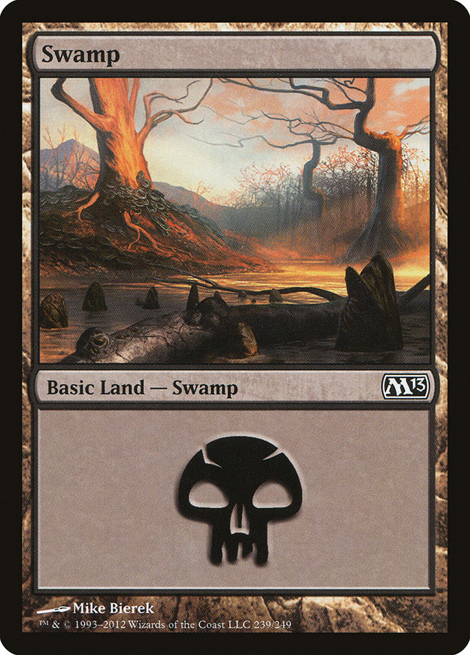 Swamp (239) [Magic 2013] - Magic: The Gathering - Card Brawlers | Quebec | Canada |