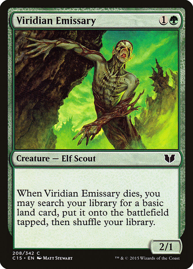 Viridian Emissary [Commander 2015] - Magic: The Gathering - Card Brawlers | Quebec | Canada |