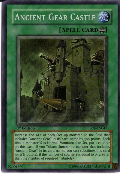 Ancient Gear Castle [SOI-EN047] Super Rare - Yu-Gi-Oh! - Card Brawlers | Quebec | Canada |