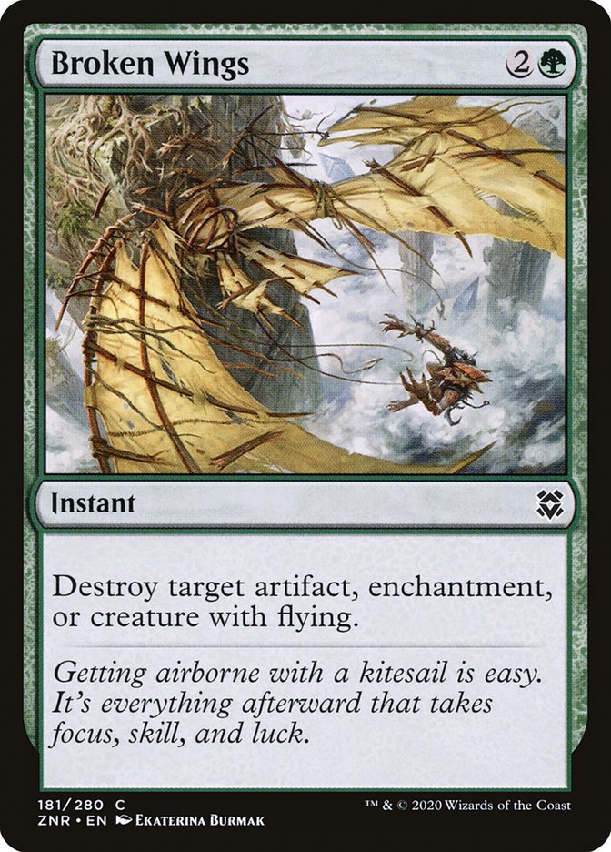 Broken Wings [Zendikar Rising] - Magic: The Gathering - Card Brawlers | Quebec | Canada |