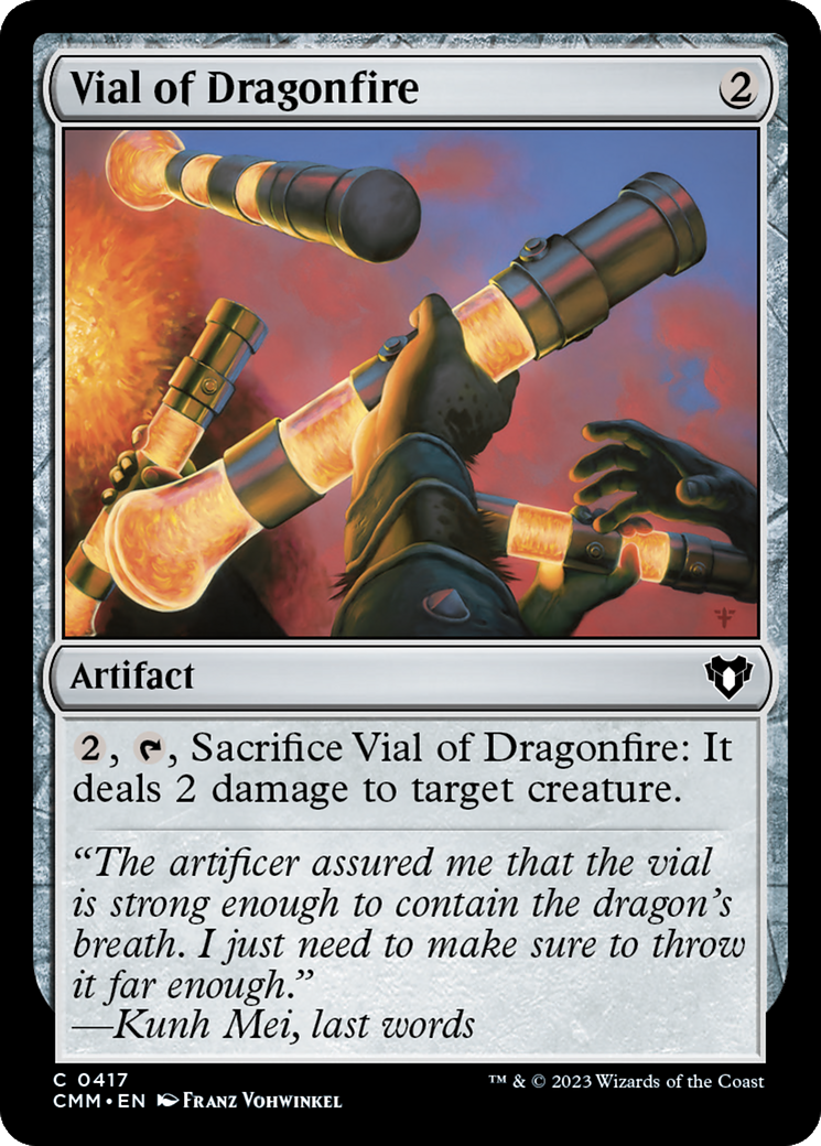 Vial of Dragonfire [Commander Masters] - Magic: The Gathering - Card Brawlers | Quebec | Canada |