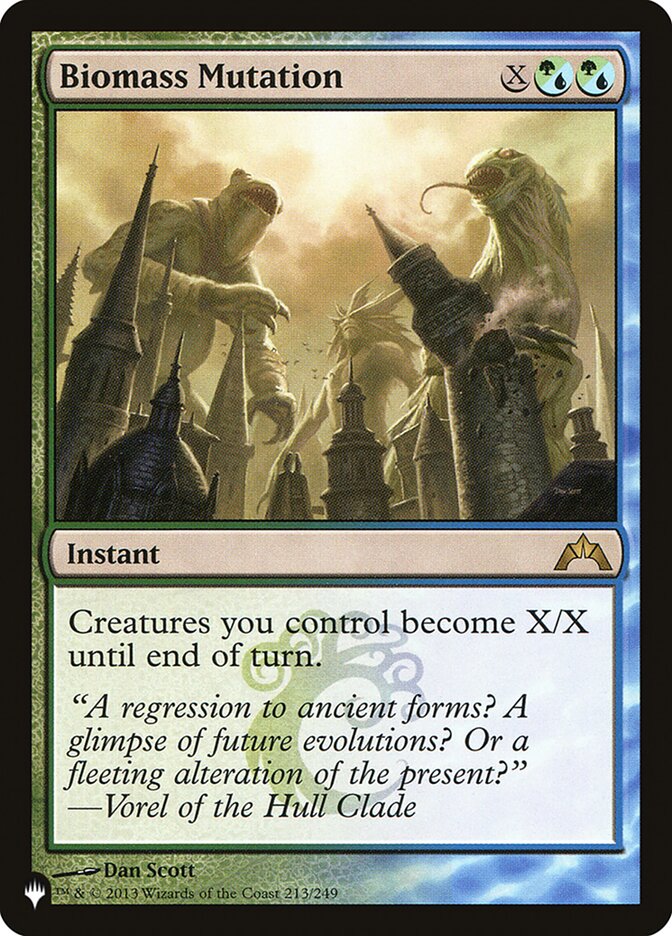 Biomass Mutation [The List] - Magic: The Gathering - Card Brawlers | Quebec | Canada |