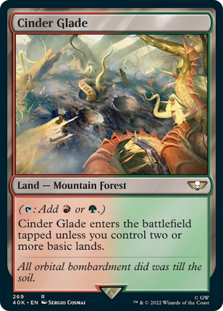 Cinder Glade [Warhammer 40,000] - Magic: The Gathering - Card Brawlers | Quebec | Canada |