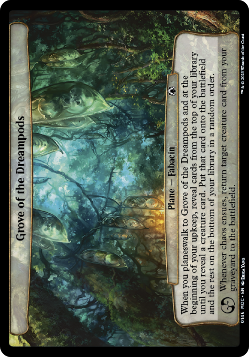 Grove of the Dreampods [March of the Machine Commander] - Magic: The Gathering - Card Brawlers | Quebec | Canada |