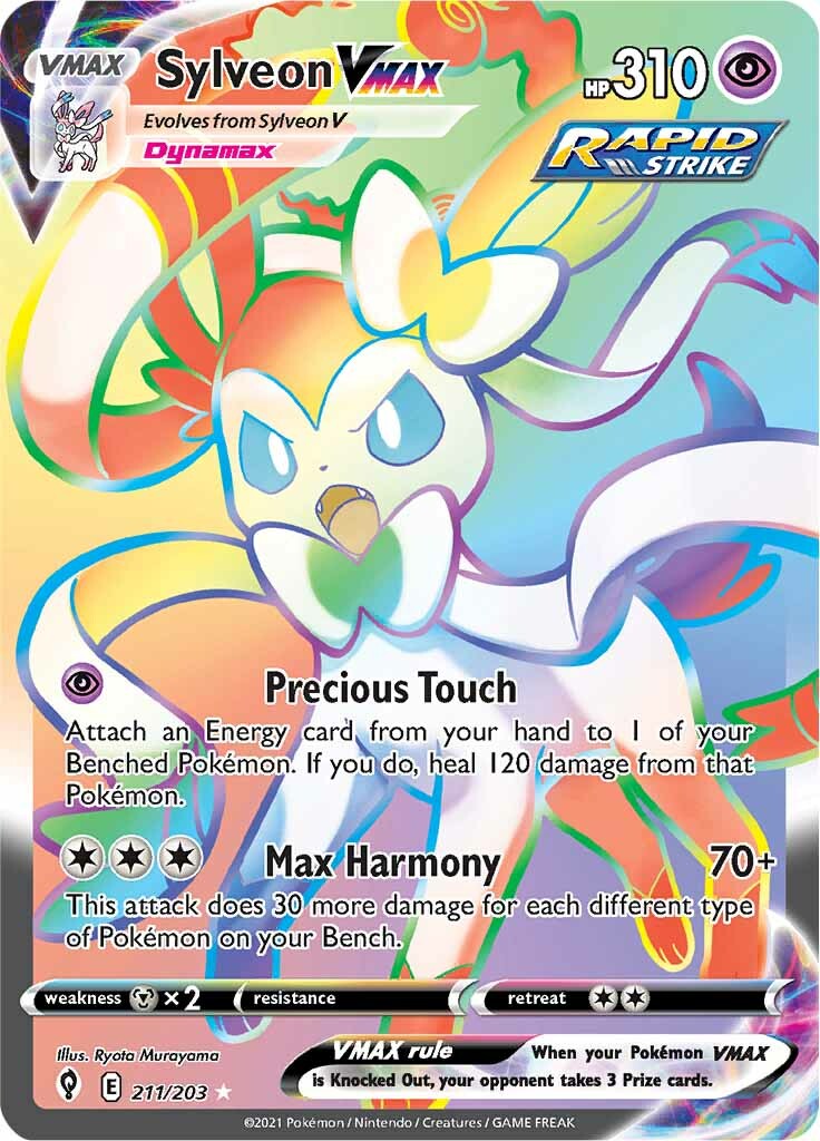 Sylveon VMAX (211/203) [Sword & Shield: Evolving Skies] - Pokémon - Card Brawlers | Quebec | Canada |