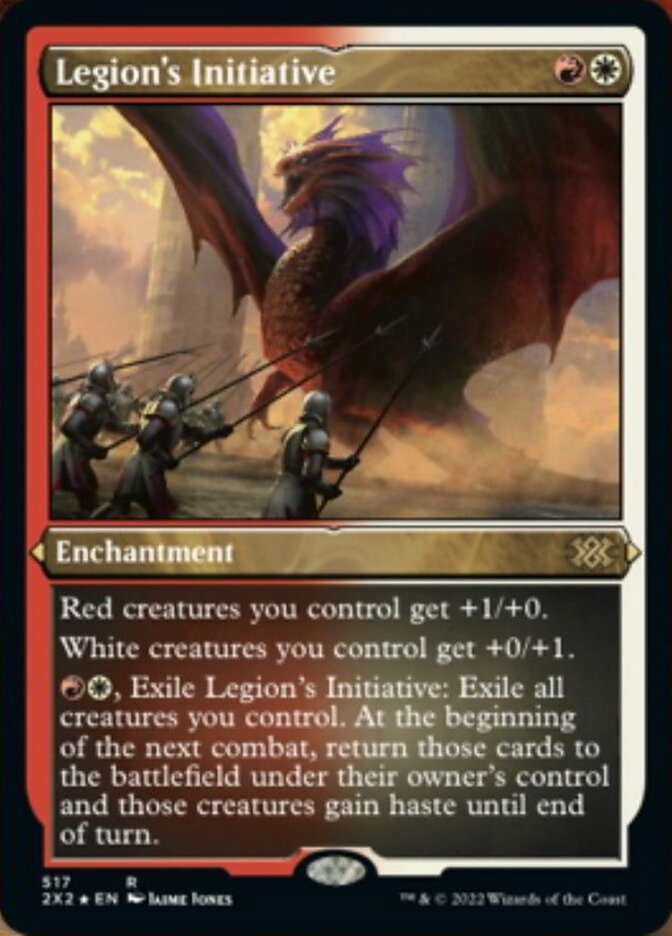 Legion's Initiative (Foil Etched) [Double Masters 2022] - Magic: The Gathering - Card Brawlers | Quebec | Canada |