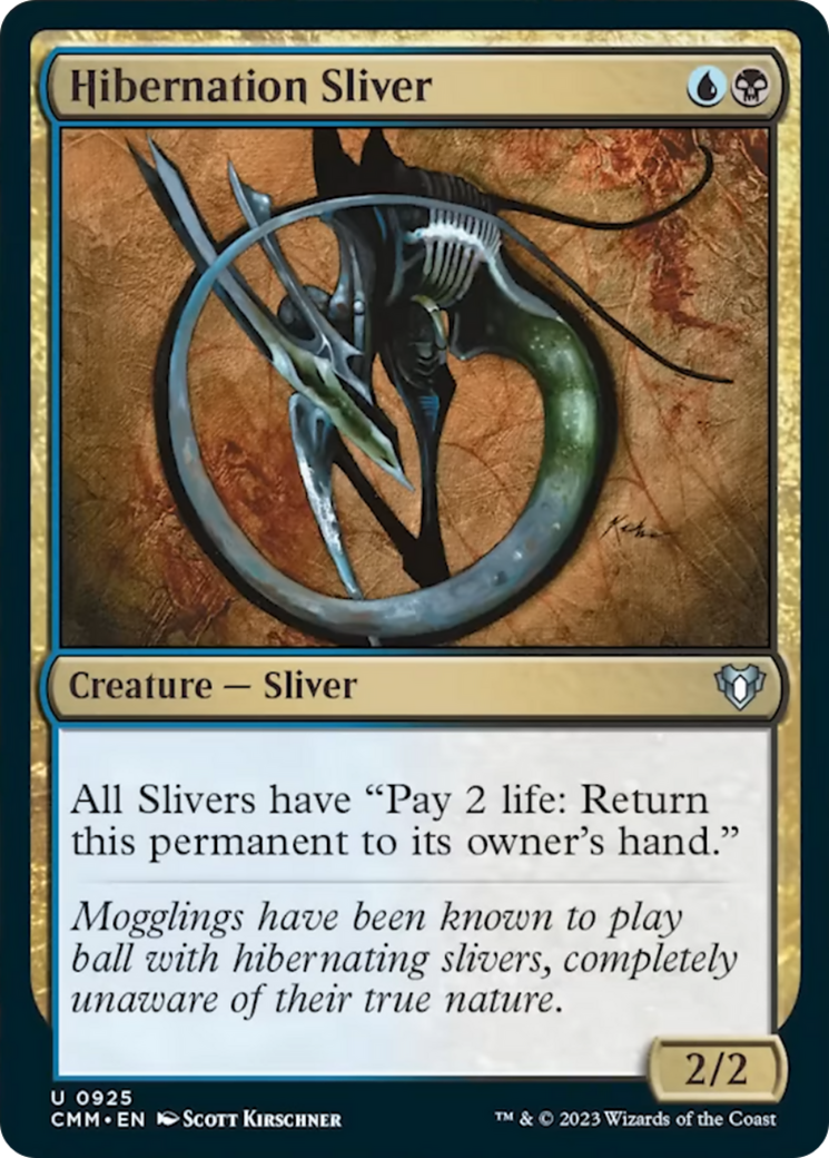 Hibernation Sliver [Commander Masters] - Magic: The Gathering - Card Brawlers | Quebec | Canada |