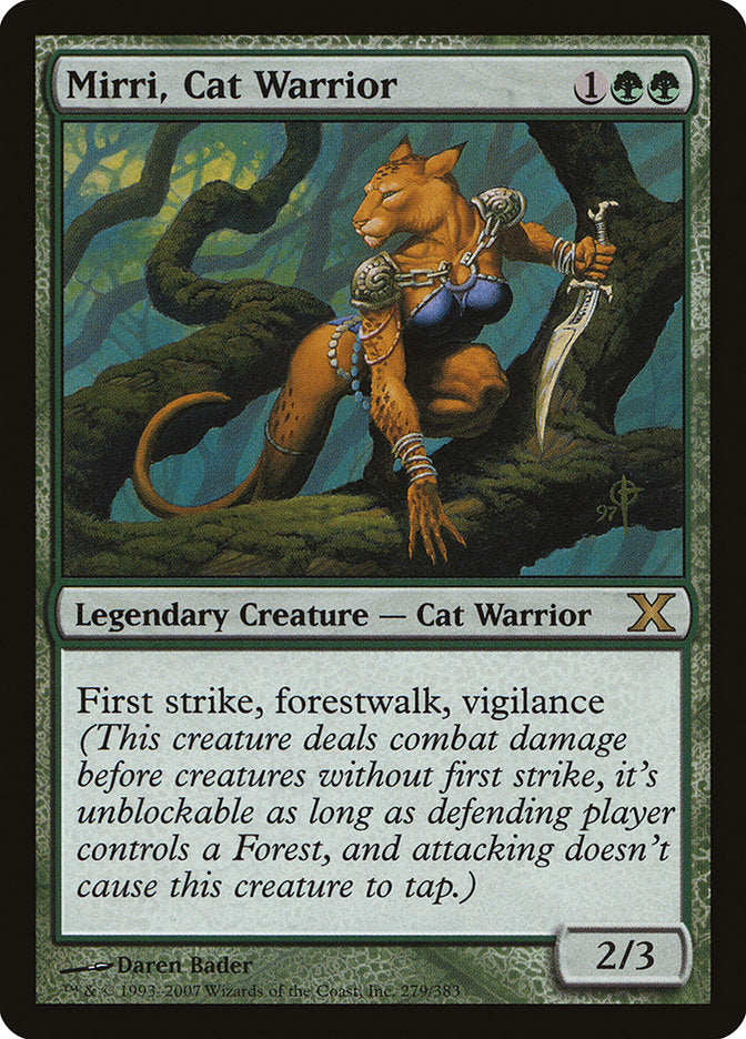 Mirri, Cat Warrior [Tenth Edition] - Magic: The Gathering - Card Brawlers | Quebec | Canada |