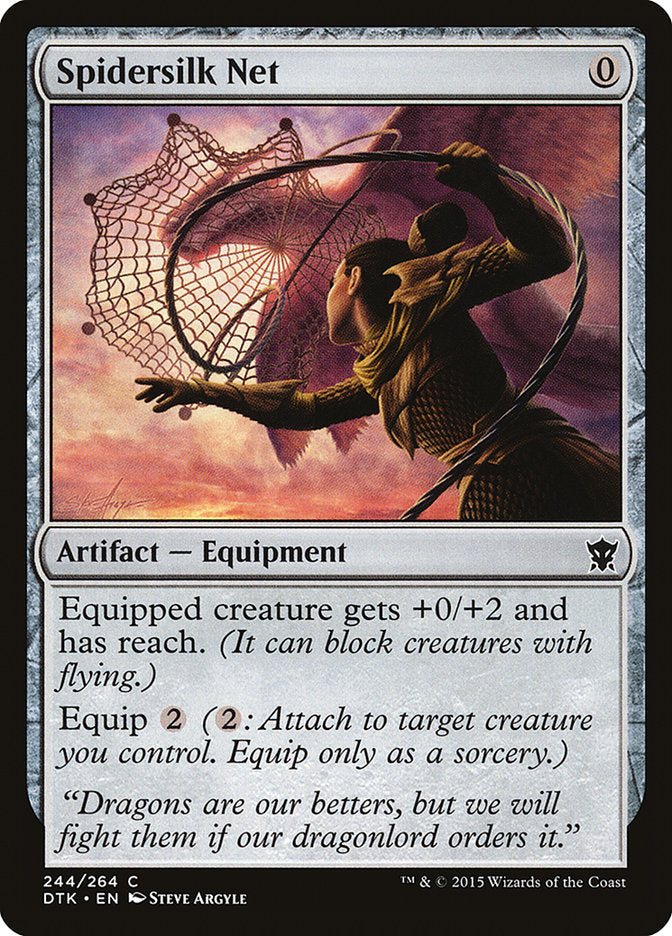 Spidersilk Net [Dragons of Tarkir] - Magic: The Gathering - Card Brawlers | Quebec | Canada |