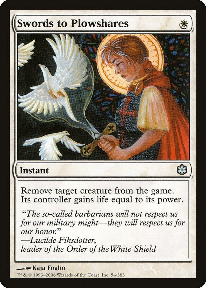 Swords to Plowshares [Coldsnap Theme Decks] - Magic: The Gathering - Card Brawlers | Quebec | Canada |