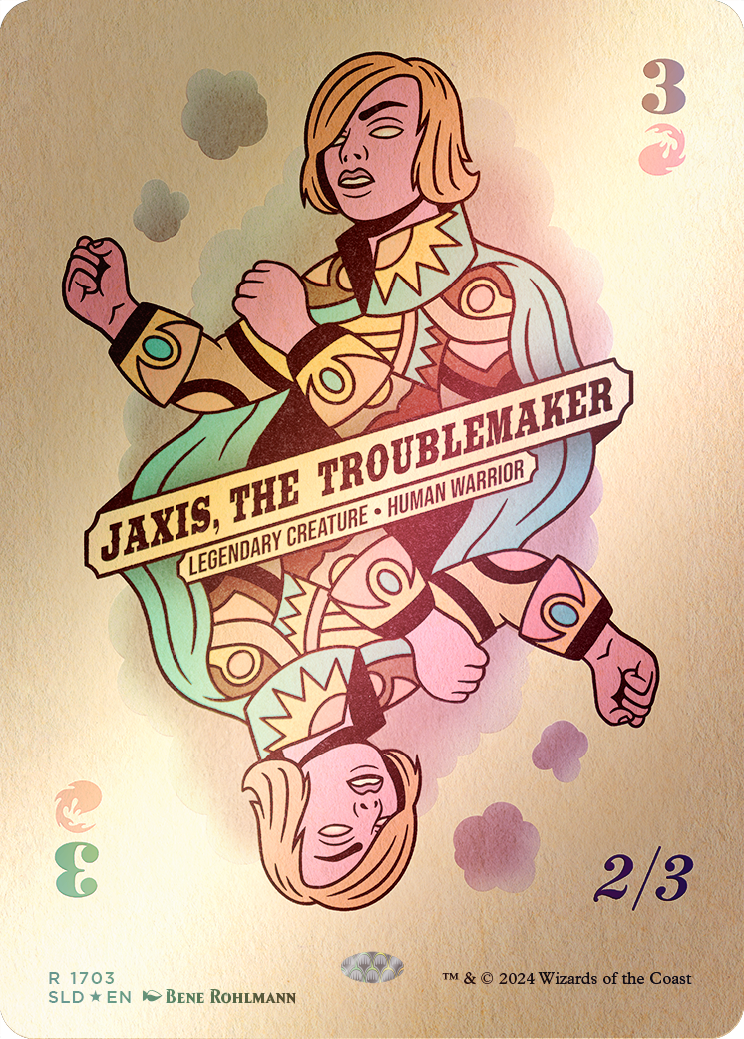 Jaxis, the Troublemaker (Rainbow Foil) [Secret Lair Drop Series] - Magic: The Gathering - Card Brawlers | Quebec | Canada |