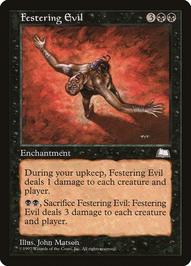 Festering Evil [Weatherlight] - Magic: The Gathering - Card Brawlers | Quebec | Canada |