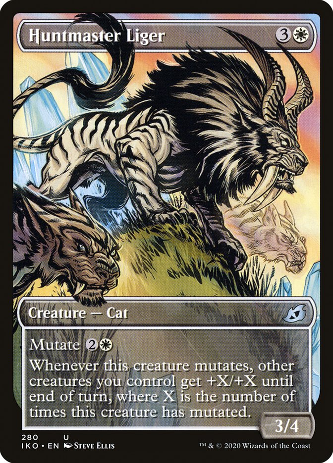Huntmaster Liger (Showcase) [Ikoria: Lair of Behemoths] - Magic: The Gathering - Card Brawlers | Quebec | Canada |