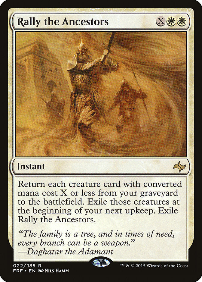 Rally the Ancestors [Fate Reforged] - Magic: The Gathering - Card Brawlers | Quebec | Canada |