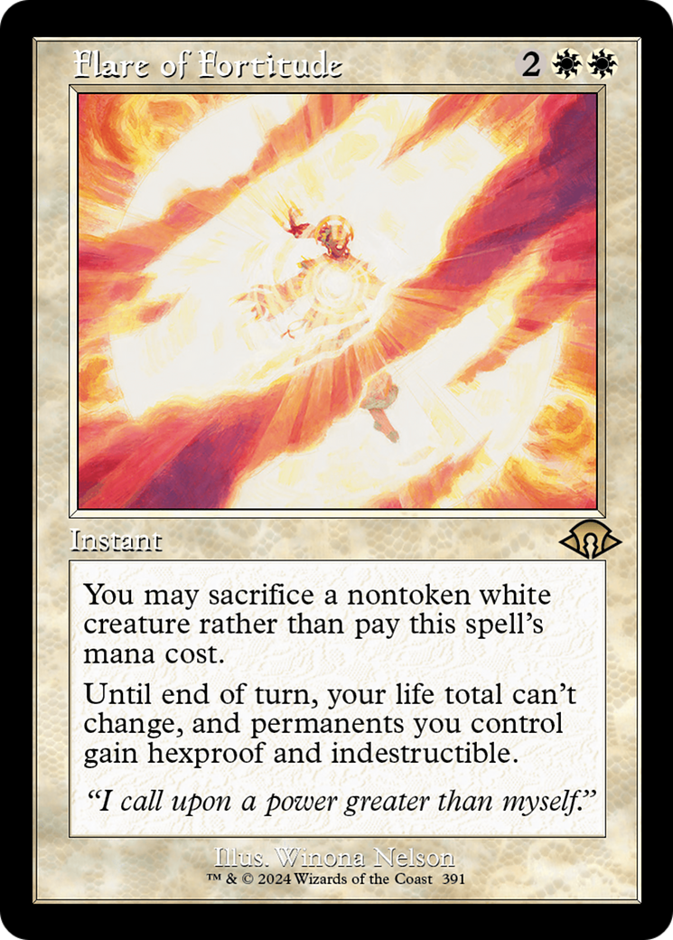 Flare of Fortitude (Retro) [Modern Horizons 3] - Magic: The Gathering - Card Brawlers | Quebec | Canada |