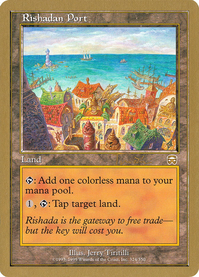 Rishadan Port (Jan Tomcani) [World Championship Decks 2001] - Magic: The Gathering - Card Brawlers | Quebec | Canada |