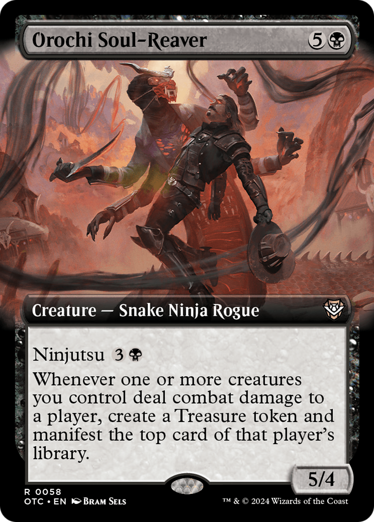 Orochi Soul-Reaver (Extended Art) [Outlaws of Thunder Junction Commander] - Magic: The Gathering - Card Brawlers | Quebec | Canada |