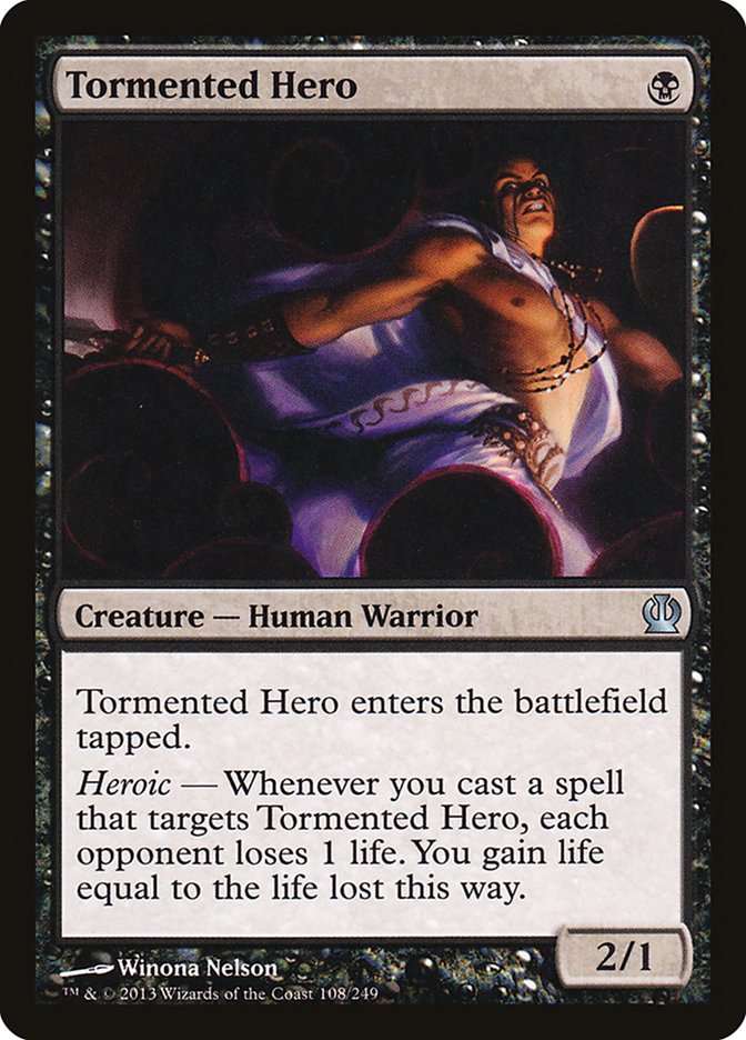 Tormented Hero [Theros] - Magic: The Gathering - Card Brawlers | Quebec | Canada |