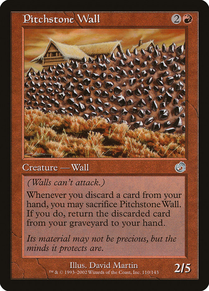 Pitchstone Wall [Torment] - Magic: The Gathering - Card Brawlers | Quebec | Canada |