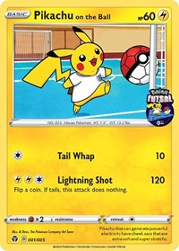 Pikachu on the Ball (001/005) [Miscellaneous Cards] - Pokémon - Card Brawlers | Quebec | Canada |