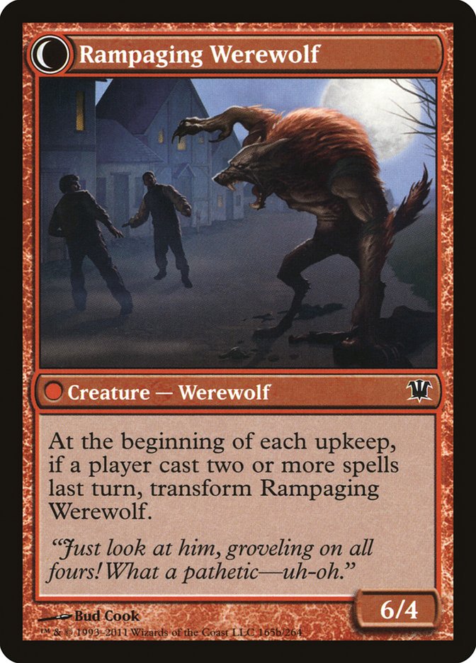 Tormented Pariah // Rampaging Werewolf [Innistrad] - Magic: The Gathering - Card Brawlers | Quebec | Canada |
