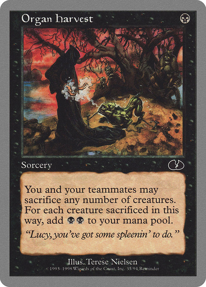 Organ Harvest [Unglued] - Magic: The Gathering - Card Brawlers | Quebec | Canada |