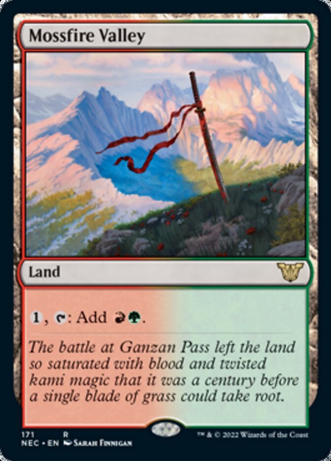 Mossfire Valley [Kamigawa: Neon Dynasty Commander] - Magic: The Gathering - Card Brawlers | Quebec | Canada |