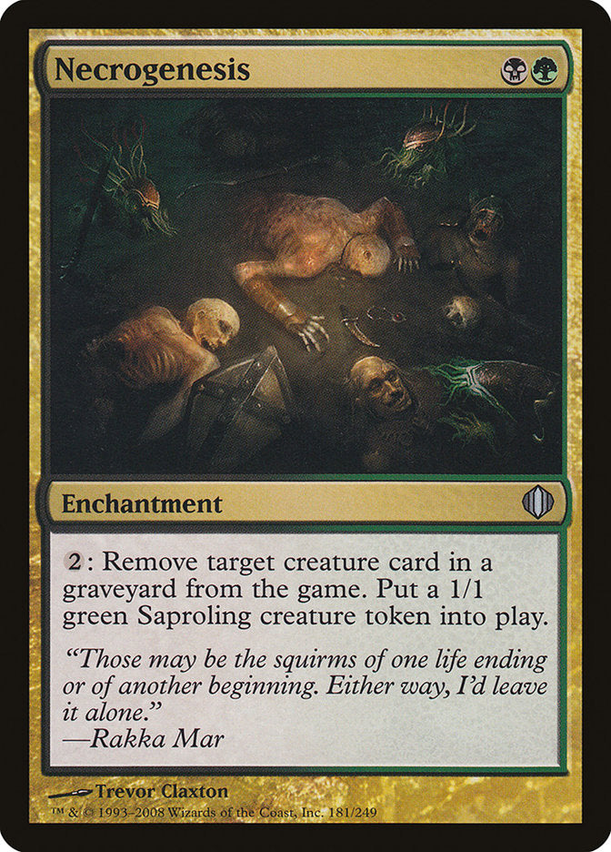 Necrogenesis [Shards of Alara] - Magic: The Gathering - Card Brawlers | Quebec | Canada |