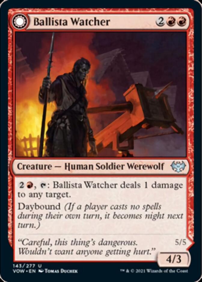 Ballista Watcher // Ballista Wielder [Innistrad: Crimson Vow] - Magic: The Gathering - Card Brawlers | Quebec | Canada |