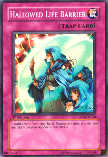 Hallowed Life Barrier [SOD-EN060] Super Rare - Yu-Gi-Oh! - Card Brawlers | Quebec | Canada |