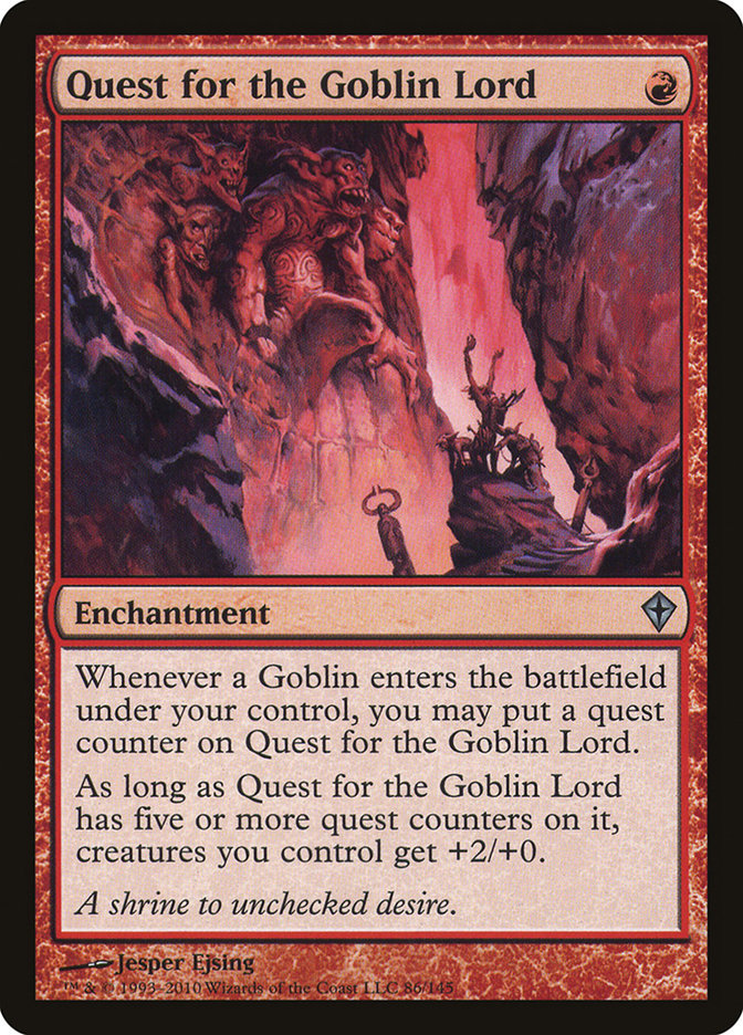 Quest for the Goblin Lord [Worldwake] - Magic: The Gathering - Card Brawlers | Quebec | Canada |