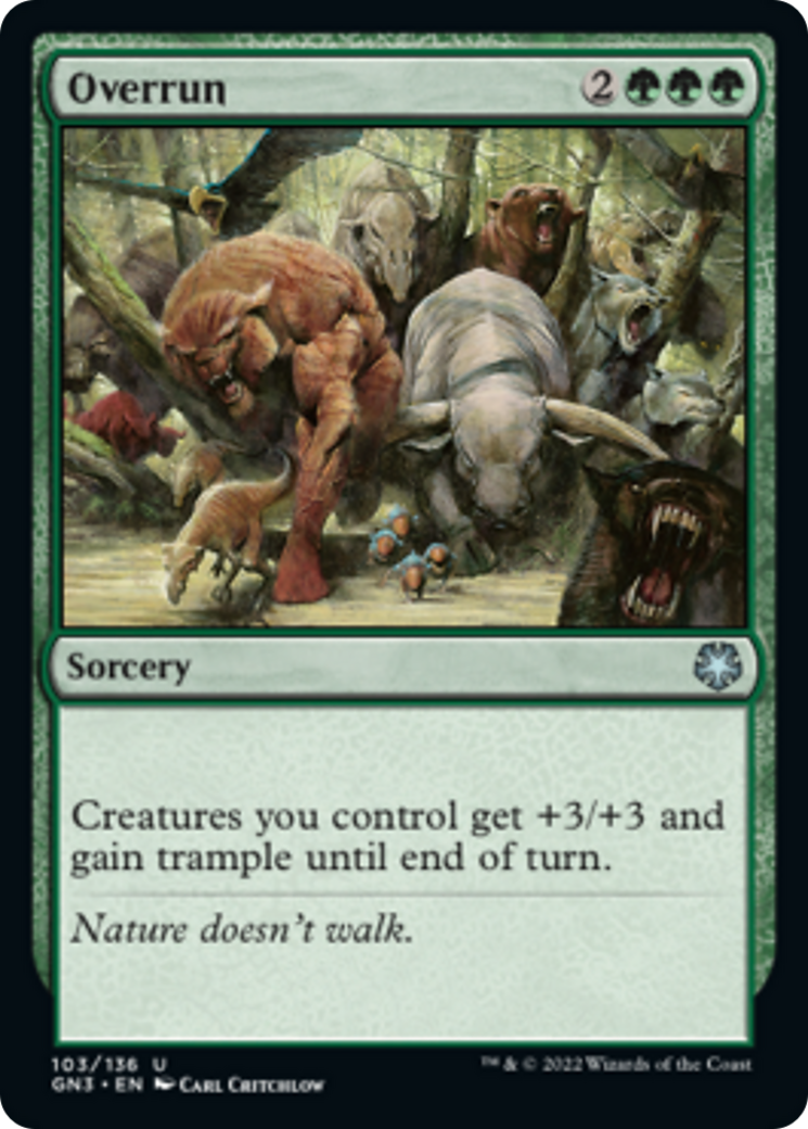 Overrun [Game Night: Free-for-All] - Magic: The Gathering - Card Brawlers | Quebec | Canada |