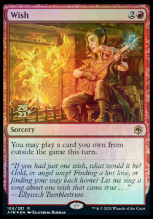 Wish [Dungeons & Dragons: Adventures in the Forgotten Realms Prerelease Promos] - Magic: The Gathering - Card Brawlers | Quebec | Canada |