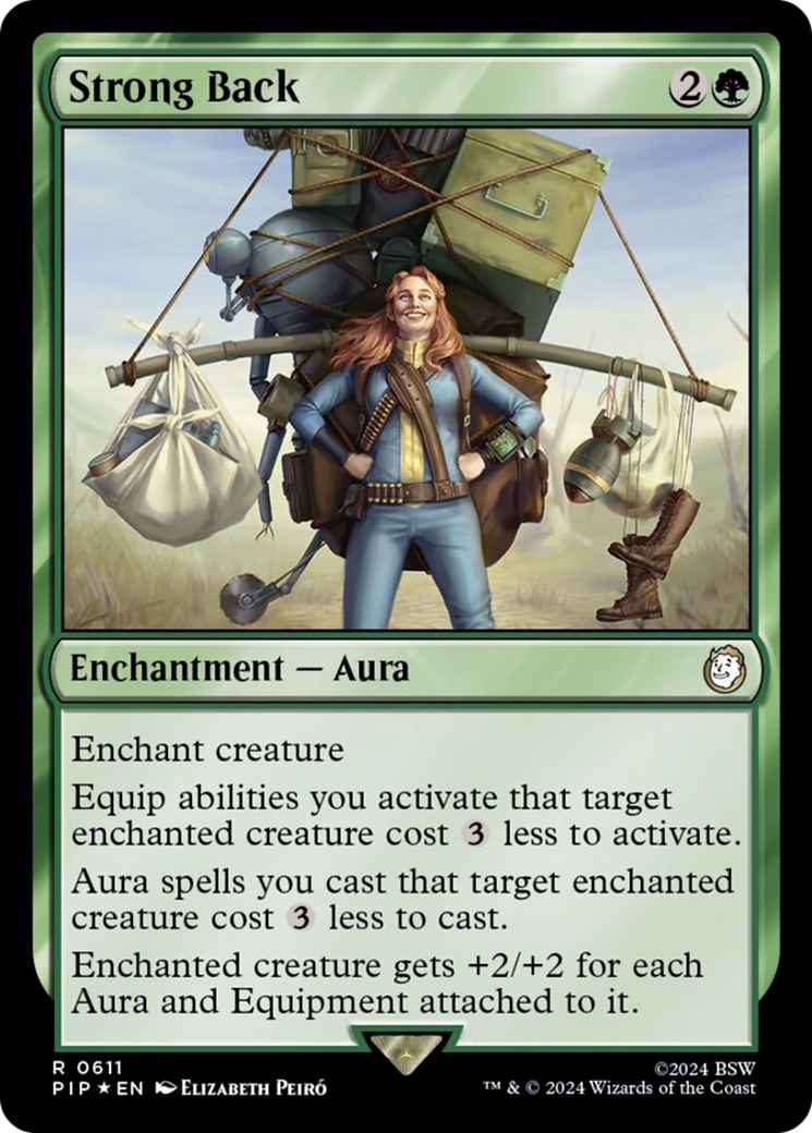 Strong Back (Surge Foil) [Fallout] - Magic: The Gathering - Card Brawlers | Quebec | Canada |