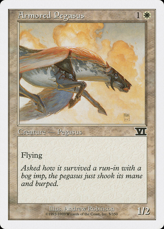 Armored Pegasus [Classic Sixth Edition] - Magic: The Gathering - Card Brawlers | Quebec | Canada |