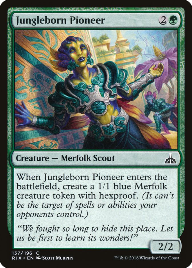Jungleborn Pioneer [Rivals of Ixalan] - Magic: The Gathering - Card Brawlers | Quebec | Canada |