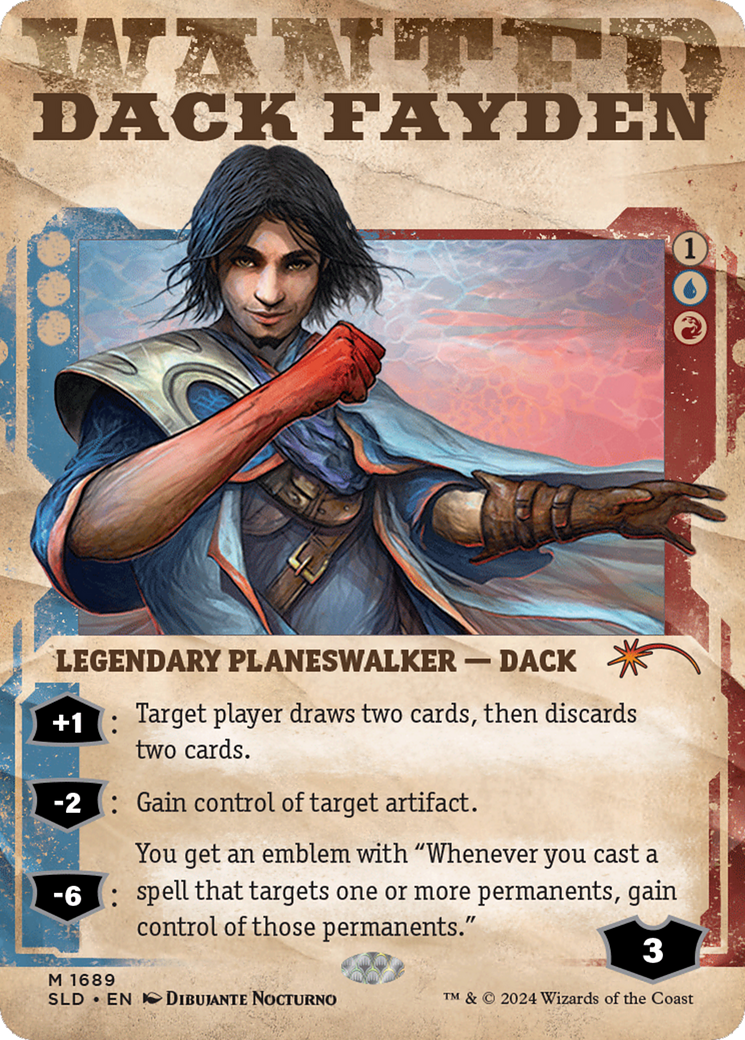 Dack Fayden (1689) [Secret Lair Drop Series] - Magic: The Gathering - Card Brawlers | Quebec | Canada |